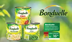 Tamda Foods Bonduelle Hrášek 200g/212ml Kukuřice zlatá 212ml Mungo klíčka 212ml nabídka