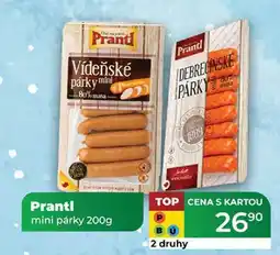 Tamda Foods Prantl mini párky 200g nabídka