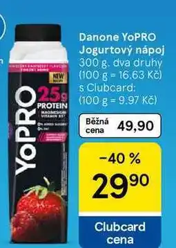 Tesco Danone YoPRO Jogurtový nápoj, 300 g nabídka