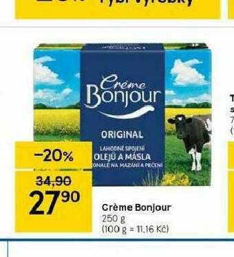 Tesco Créme bonjour nabídka