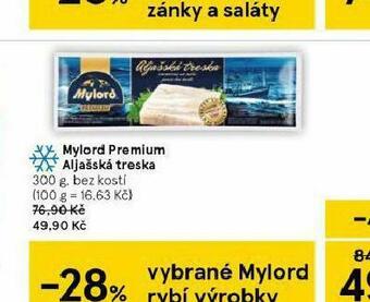 Tesco Mylord premium aljašská treska nabídka