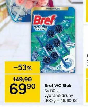 Tesco Bref wc blok nabídka