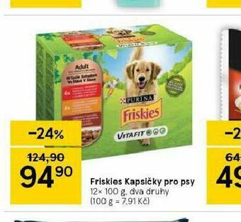 Tesco Friskies kapsičky pro psy nabídka