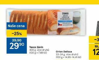 Tesco Tesco závin nabídka