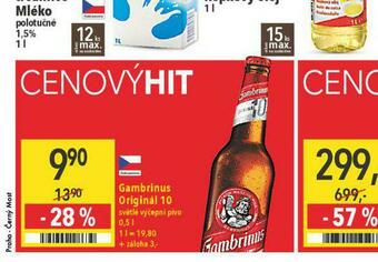Globus Pivo gambrinus originál nabídka