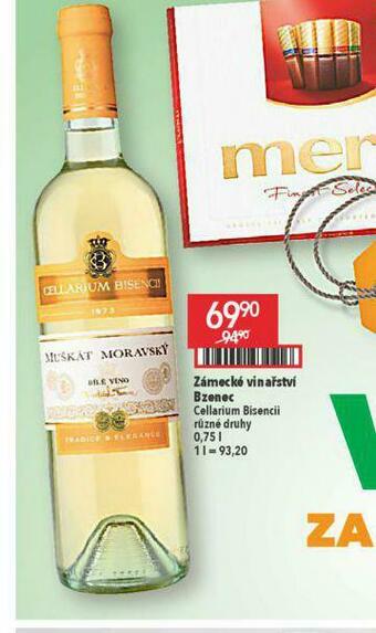 Globus Zámecké vinařství bzenec nabídka