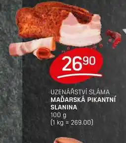 Flop MAĎARSKÁ PIKANTNÍ SLANINA 100 g nabídka
