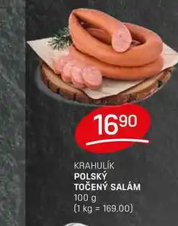 Flop POLSKÝ TOČENÝ SALÁM 100 g nabídka