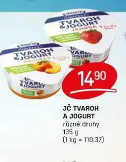 Flop JČ TVAROH A JOGURT různé druhy 135 g nabídka