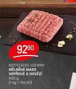 Flop MĚLNĚNÉ MASO VEPŘOVÉ A HOVĚZÍ 600 g nabídka