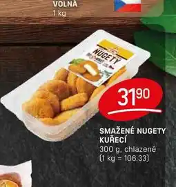 Flop SMAŽENÉ NUGETY KUŘECÍ 300 g, chlazené nabídka