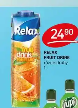 Flop RELAX FRUIT DRINK různé druhy 1l nabídka