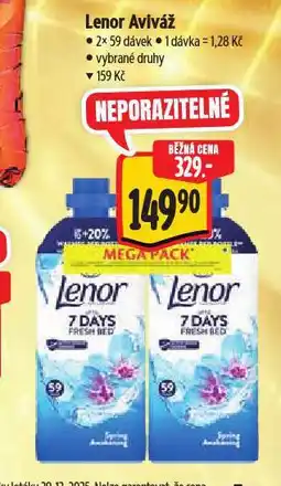 Albert Lenor aviváž nabídka