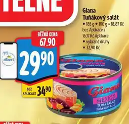 Albert Giana tuňákový salát nabídka