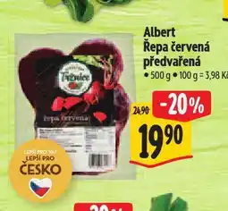 Albert Řepa červená nabídka