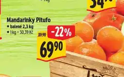 Albert Mandarinky pitufo nabídka