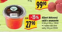 Albert Mrkvový salát s ananasem nabídka