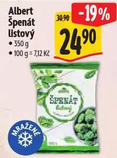 Albert Špenát listový nabídka