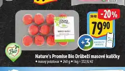 Albert Bio drůbeží masové kuličky nabídka