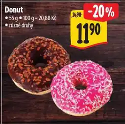 Albert Donut nabídka