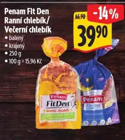 Albert Penam fit den ranní chlebík nabídka