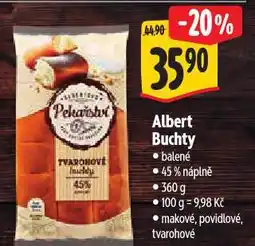 Albert Buchty nabídka