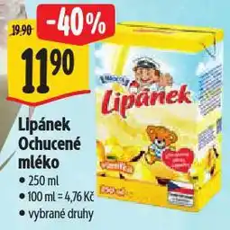 Albert Lipánek mléko ochucené nabídka