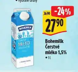 Albert Bohemilk čerstvé mléko nabídka