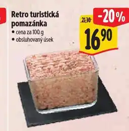 Albert Retro turistická pomazánka nabídka