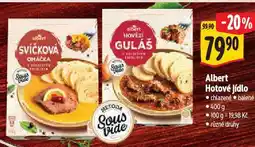 Albert Hotové jídlo nabídka