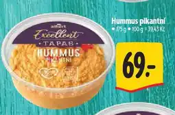 Albert Hummus pikantní nabídka
