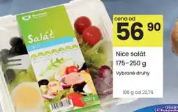 Kubík potraviny Nice salát nabídka