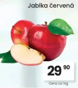 Kubík potraviny Jablka červená nabídka