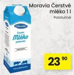 Kubík potraviny Moravia Čerstvé mléko nabídka