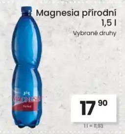 Kubík potraviny Magnesia přírodní nabídka