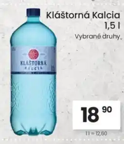 Kubík potraviny Kláštorná Kalcia nabídka