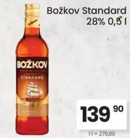 Kubík potraviny Božkov Standard 28% nabídka