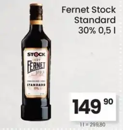 Kubík potraviny Fernet Stock Standard 30% nabídka