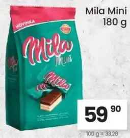 Kubík potraviny Mila Mini nabídka
