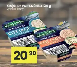 Kubík potraviny Krajánek Pomazánka nabídka