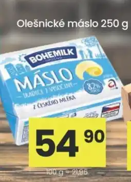 Kubík potraviny BOHEMILK Olešnické máslo nabídka