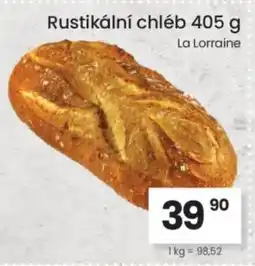 Kubík potraviny Rustikální chléb nabídka