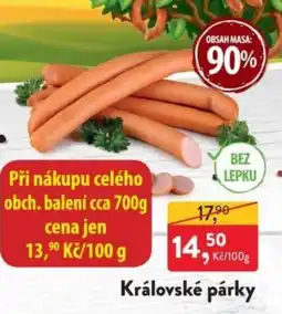 MP Krásno Královské párky nabídka