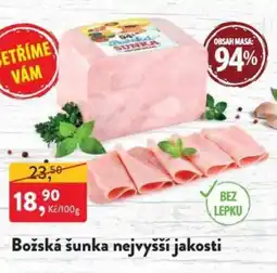 MP Krásno Božská šunka nejvyšší jakosti nabídka
