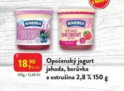 MP Krásno Opočenský jogurt jahoda, borůvka a ostružina 2,8 % nabídka