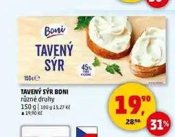 Penny Market TAVENÝ SÝR BONI, 150 g nabídka