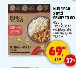 Penny Market KUNG PAO S RÝŽÍ PENNY TO GO, 450 g nabídka