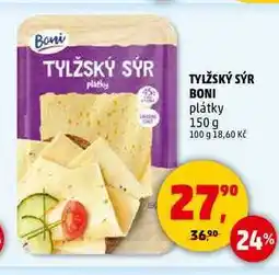 Penny Market TYLŽSKÝ SÝR BONI plátky, 150 g nabídka
