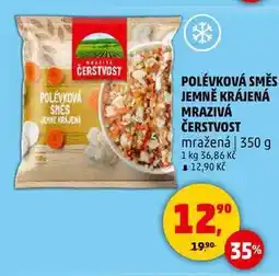 Penny Market POLÉVKOVÁ SMĚS JEMNĚ KRÁJENÁ MRAZIVÁ ČERSTVOST, 350 g nabídka