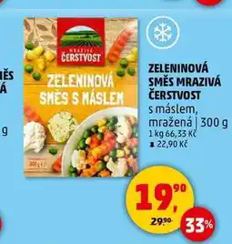 Penny Market ZELENINOVÁ SMĚS MRAZIVÁ ČERSTVOST, 300 g nabídka